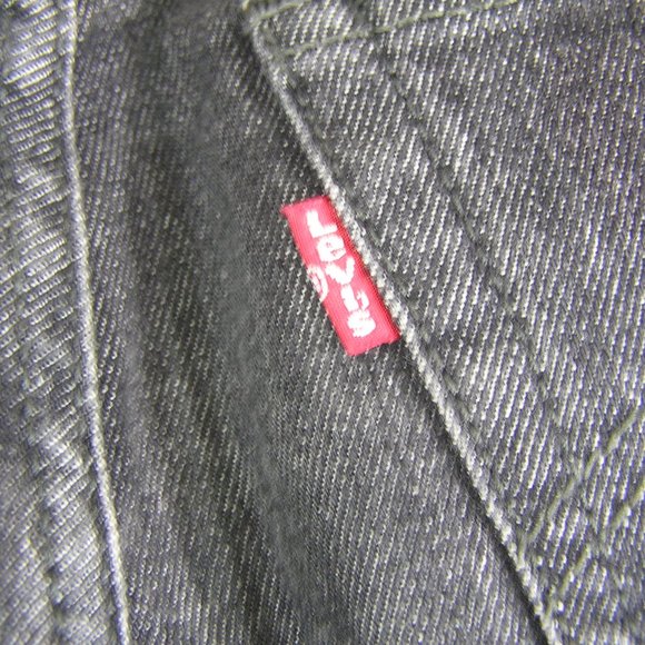 LEVI'S WEDGIE Straight Crop Released Hem Jeans 29 - Picture 11 of 12